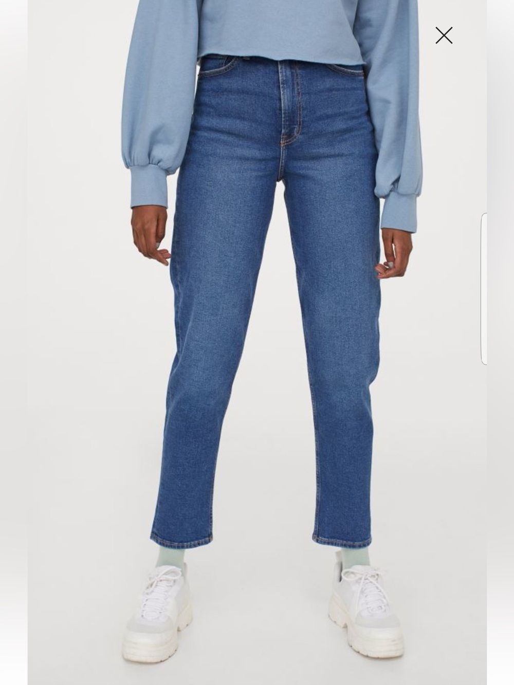 H&M mom fit jean